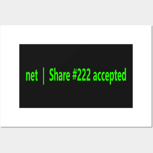 NiceHash Share accepted 222 Posters and Art